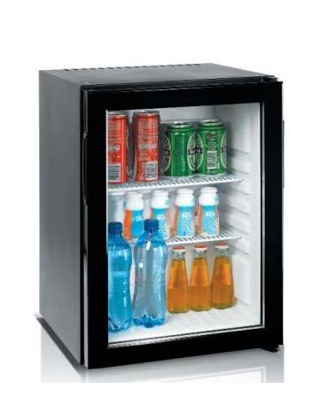 Minibar frigobar con porta in vetro da litri 30 cm 40,2x42x50h