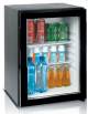 Minibar frigobar ad assorbimento con porta in vetro da litri 40 e luce interna a led cm 40,2x44,5x56h