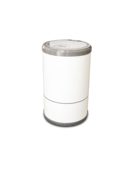 Espositore da banco in lamiera verniciata - capacità 80 litri - temperatura +1 a +10 - mm L x P x H: 460 x 495 x 985