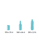 Espositore per bibite doppia porta in lamiera d'acciaio - 961 Lt. - +2°+12°C - mm L x P x H: 1110 x 730 x 2110