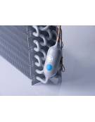 Tavolo refrigerato congelatore negativo 4 porte, in acciaio inox, refrigerazione ventilata -18°/-22° C - 225x70x85h