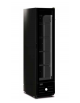 Vetrina verticale per bibite - colore nero - capacità 210 Lt. - +2°+10°C - mm 400 x 574 x 1848h