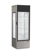 Vetrina gelateria verticale ventilata - vetro laterale - capacità 416 litri - temp. -18°-23°C - mm 680 x 695 x 2000h