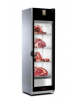 Vetrina refrigerata verticale AISI 304 per carne - 1 porta - 4 ripiani - mm 610 x 603 x 2004h
