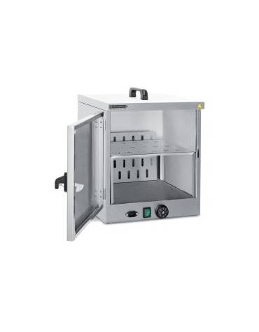 Cassetta termica con struttura in lamiera di acciaio inox - maniglia in PVC - cm 45x46x51h