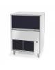 Produttore fabbricatore di ghiaccio a cubetti cavi Produzione giornaliera 85 Kg/24h - Capacità contenitore Kg 30