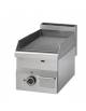 Fry top da banco elettrico con piastra singola Rigata Cromata - TRIFASE - Potenza  3 Kw - cm 30x60x28h