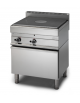 Tuttapiastra a gas - 1 bruciatore da 8,2 kw - con forno a gas statico GN2/1 - cm 70x65x85h