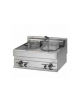 Friggitrice elettrica da banco 2 vasche, capacità Lt 10+10 - POTENZIATA 18 kW - cm 70x65x28h