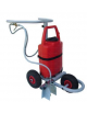 Carrello segnacampo a batteria a spruzzo per pitture liquide atossiche - con 3 ruote