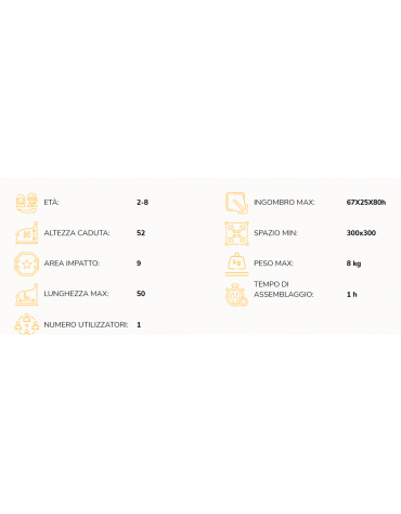 Gioco a molla Faccina 1 posto in acciaio - sagoma in polietilene - dimensioni cm 67x25x80h