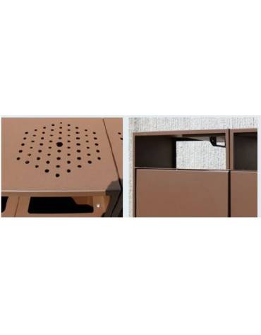 Spegnisigarette per cestino raccolta differenziata cod. DN18792 - DN18793 - DN18794 - prezzo per singolo pezzo