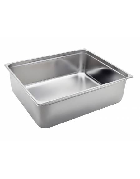 BACINELLA INOX GASTRONORM AISI 304 GN 2/1 mm 650x530xh200 lt.58.4 BACINELLA INOX GASTRONORM AISI 304 GN 2/1 mm 650x530xh200 lt.58.4