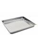 BACINELLA INOX GASTRONORM AISI 304 GN 2/1 - mm 650x530x65h - Capacità lt. 18,8