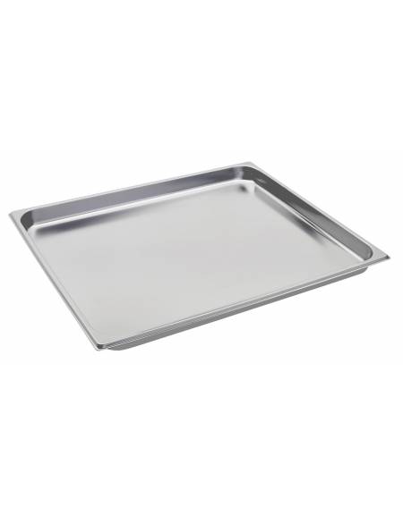 BACINELLA INOX GASTRONORM AISI 304 GN 2/1 mm 650x530xh40 lt. 10.2 BACINELLA INOX GASTRONORM AISI 304 GN 2/1 mm 650x530xh40 lt. 10.2