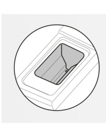 Friggitrice a gas su mobile - 2 vasche da Lt 17+17, con fondo a "V" - potenza tot. 33 kw - dim. tot. cm 80x70x90h