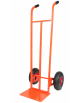 Carrello portacasse - 2 ruote pneumatiche con cerchio in nylon - Ø cm 26 - cm 49x56x125h
