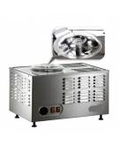 Mantecatore gelatiera inox professionale con vasca da Lt. 3 - Da banco