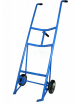 Portafusti metallici 2 ruote gomma piena Ø cm 20 - cm 60x160h