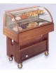 CARRELLO REFRIGERATO DA PARETE CON CUPOLA - cm 107 x 65,2 x 119h