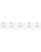 Carrello portasacchi - 2 Ruote Pneumatiche nylon Ø cm 26 - cm 58x107 Carrello portasacchi - 2 Ruote Pneumatiche nylon Ø cm 26 - cm 58x107