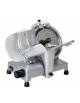 Affettatrice a gravità professionale lama cm 30 in alluminio laccato - AFFILATOIO FISSO - Capacità di taglio cm 24,5x19,5