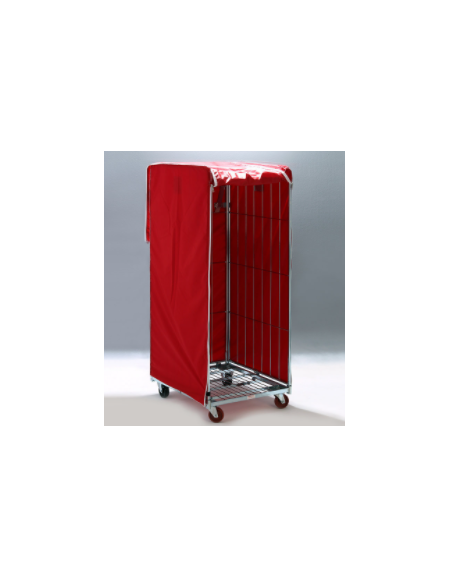Copertura in poliestere per roll container - cm 70x80x180H