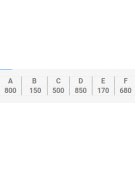 Carrello a 2 ripiani lisci in acciaio inox AISI 304 spessore 12/10 - Portata kg 250- 2 ruote fisse, 2 girevoli - piano cm 50x80