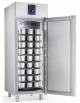 Armadio congelatore conservatore ventilato per gelato - Inox AISI 304 - Capacità N° 54 Vaschette da Lt 5 - cm 74,5x87x212h