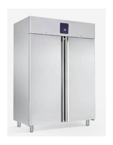 Armadio statico GN 2/1 in Acciaio Inox a temperatura normale cm 71x80x203h