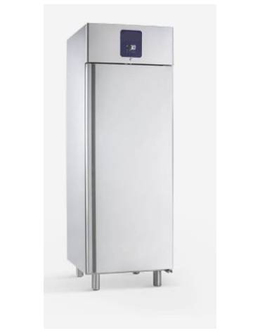 Armadio congelatore inox AISI 304 - GN 2/1 - 2 porte - 1300 litri - capacità di esercizio -22°C/-17°C - mm L1314xP845xH2065mm