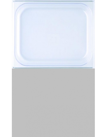 BACINELLA GASTRONORM GN 1/2 IN POLIPROPILENE TRASPARENTE - mm 325x265x200h - Capacità lt 12,17