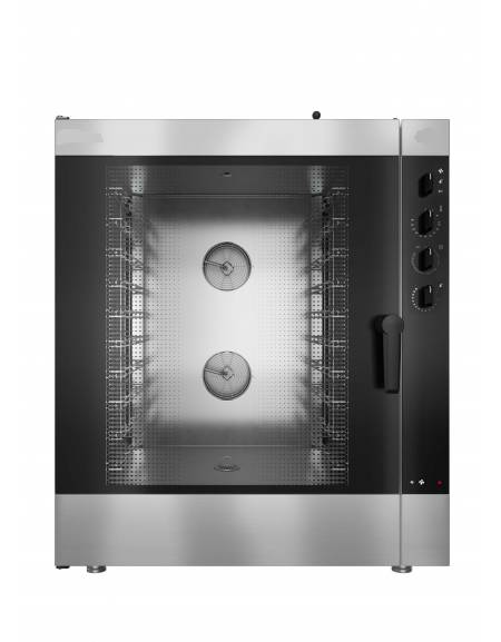 Forno a convezione ventilato professionale elettrico10 teglie gn 1/1 - Comandi Touch Screen