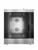 Forno elettrico 10 teglie GN 1/1 combinato vapore diretto a convezione ventilato - Comandi manuali - Potenza Kw 15,8 - Trifase