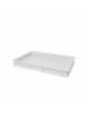 Contenitore per impasti pizza. SOLO CONTENITORE, COPERCHIO NON INCLUSO- cm 60x40x7h