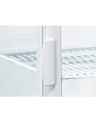 Vetrina espositiva colore bianco - refrigerazione ventilata, +2/+12°C - capacità Lt. 235 - Classe B - cm 51,5x48,5x169h