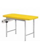 LETTO PER VISITA MEDICA PEDIATRICA IN RIVESTIMENTO IGNIFUGO 1IM - CM 134X56X80H