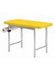 LETTO PER VISITA MEDICA PEDIATRICA IN RIVESTIMENTO IGNIFUGO 1IM - CM 134X56X80H