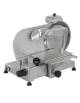 Affettatrice verticale professionale per salumi lama 35 - Affilatoio fisso - Capacita' di taglio cm 33x25 - Corsa carrello cm 37
