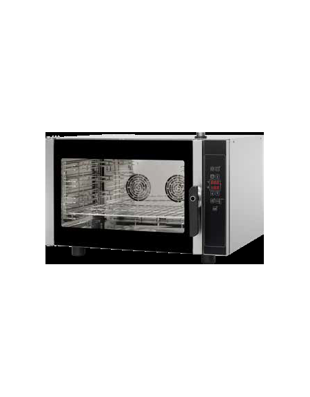 Forno Elettrico in acciaio inox a convezione - comandi digitali - con vapore - 4 teglie - cm 86,5x73,5x56,5h