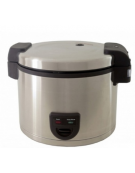 Cuociriso professionale in acciaio da Lt 8 ,recipiente interno: antiaderente - Diametro pentola mm  Ø 340