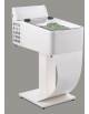 Vetrina gelati da banco N° 2 vaschette Lt. 5 oppure N° 4 Vaschette Lt 2,5 illuminata a Led - con tavolo , kit vela e cassonetto