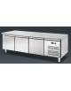 Tavolo refrigerato positivo H 65 cm - 3 Porte - Refrigerazione ventilata -2° +8°C - Classe C - cm. 179,5x70x65h
