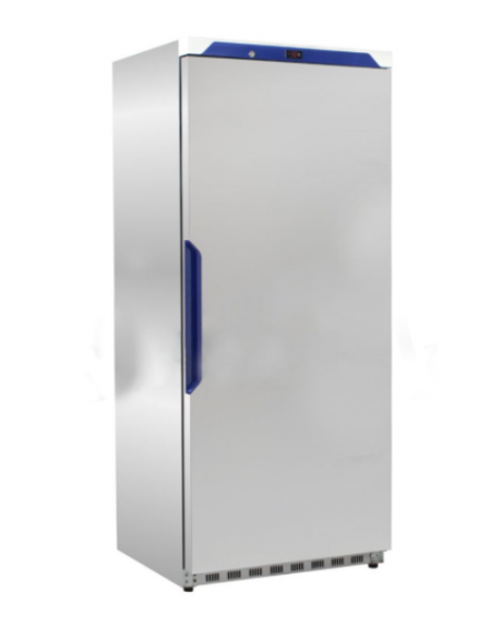 Armadio congelatore professionale statico con esterno inox e termostato digitale -18° -22°C - capacità Lt. 585 - cm 77,5x75x186h