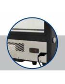Espositore refrigerato ventilato da banco, capacità 205 litri, temperatura 0° C/ + 12° C - mm 1219x568x686h