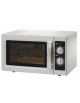 Forno professionale a microonde inox Lt. 29 - Comandi manuali- Potenza resa 1.000 watt - mm 542x461x330h