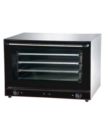 Forno elettrico ventilato a convezione - 4 teglie 60x40  - umidificatore manuale - cm 83,5x79,6x57,2h