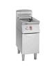 Friggitrice elettrica 1 vasca Lt 17 su mobile - Versione MELTING con controllo elettronico della temperatura - cm 40x70x90h