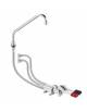 Kit miscelatore progressivo monopedale con blocco + bocca girevole