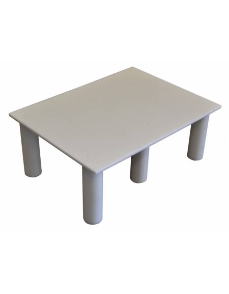 PALLET PEDANA IN POLETILENE PER CONTATTO ALIMENTARE - CM 120x80x30H - PORTATA KG 300